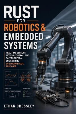 Rust for Robotics & Embedded Systems: Real-Time Sensors, Motion Control, and Safety-Critical Engineering with Memory-Safe Rust Code - Ethan Crossley - cover