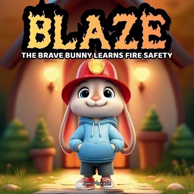 Blaze the Brave Bunny Learns Fire Safety: A Fire Safety Book for Kids About Smoke Detectors, Escape Plans, and Staying Safe - Jem Maracle - cover