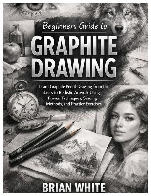 Beginners Guide to Graphite Drawing: Learn Graphite Pencil Drawing from the Basics to Realistic Artwork Using Proven Techniques, Shading Methods, and Practice Exercises - Brian White - cover