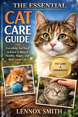 The Essential Cat Care Guide: Everything You Need to Know to Raise a Healthy, Happy, and Well-Loved Cat - Lennox Smith - cover