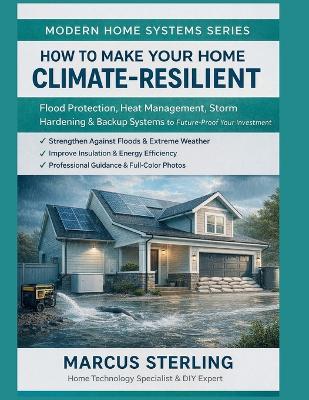 How to Make Your Home Climate-Resilient: Flood Protection, Heat Management, Storm Hardening & Backup Systems to Future-Proof Your Investment - Marcus Sterling - cover