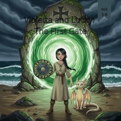 Violetta and Lucky: The First Gate - Vit Vas - cover