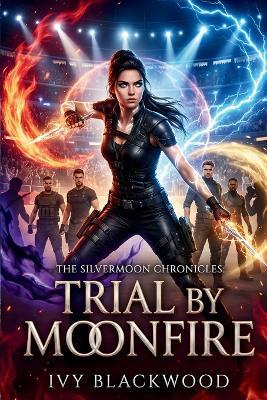 Trial by Moonfire: A Reverse Harem Paranormal Academy Romance (The Silvermoon Chronicles Book 4) - Ivy Blackwood - cover
