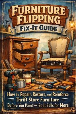 Furniture Flipping Fix-It Guide: How to Repair, Restore, and Reinforce Thrift Store Furniture Before You Paint - So It Sells for More - John Rhea - cover