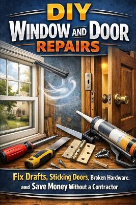 DIY Window and Door Repairs: Fix Drafts, Sticking Doors, Broken Hardware, and Save Money Without a Contractor - Alexander Rhea - cover