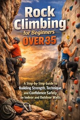 Rock Climbing for Beginners Over 35: A Step-by-Step Guide to Building Strength, Technique, and Confidence Safely on Indoor and Outdoor Walls - Alexander Rhea - cover