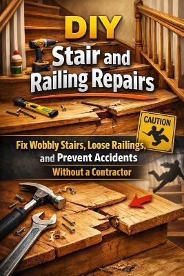 DIY Stair and Railing Repairs: Fix Wobbly Stairs, Loose Railings, and Prevent Accidents Without a Contractor - Alexander Rhea - cover