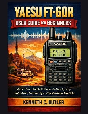 YAESU FT-60R User Guide for Beginners: Master Your Handheld Radio with Step-by-Step Instructions, Practical Tips, and Essential Amateur Radio Skills - Kenneth C Butler - cover