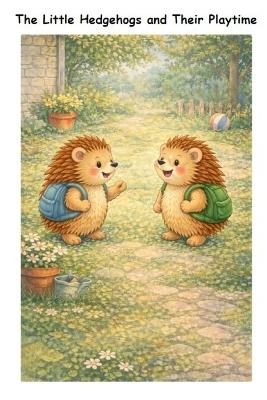 The Little Hedgehogs and Their Playtime - Dahveed E - cover