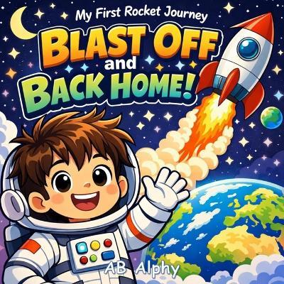 My First Rocket Journey: Blast Off and Back Home!: A Fun Space Adventure for Little Astronauts - Ab Alphy - cover
