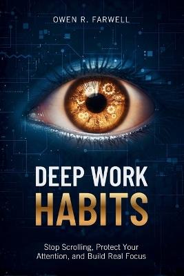 Deep Work Habits: Stop Scrolling, Protect Your Attention, and Build Real Focus - Owen R Farwell - cover