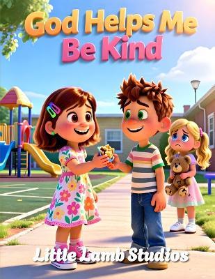 God Helps Me Be Kind: A Faith-Based Christian Picture Book Teaching Children to Show Kindness, Love, and Care Every Day - Little Lamb Studios - cover