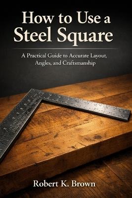 How to Use a Steel Square: A Practical Guide to Accurate Layout, Angles, and Craftsmanship - Robert K Brown - cover