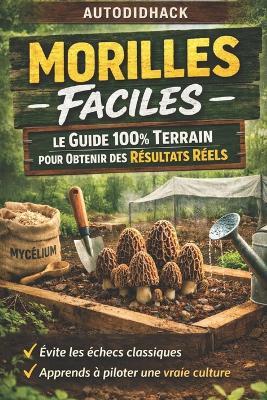 Morilles Faciles: Le Guide 100% Terrain pour Obtenir des Résultats Réels - Autodidhack Filip Andco - cover
