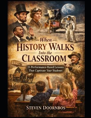 When History Walks Into The Classroom: In Character lessons that helps students be involved in their learning: 25 Performance-based Lessons That Captivate Your Students - Steven Doornbos - cover