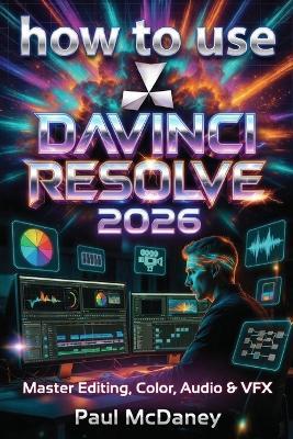 How to Use DaVinci Resolve 20 2026: The Complete Step-by-Step Guide to Editing, Colour Grading, Audio, and Visual Effects for Beginners and Professionals - Paul McDaney - cover