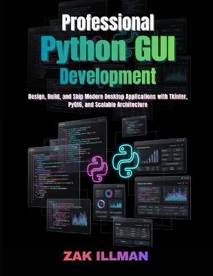 Professional Python GUI Development: Design, Build, and Ship Modern Desktop Applications with Tkinter, PyQt6, and Scalable Architecture - Zak Illman - cover