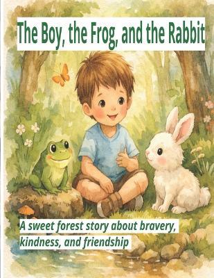 The Boy, the Frog, and the Rabbit: A Sweet Forest Story About Bravery, Kindness, and Friendship - Dolly Virdi - cover