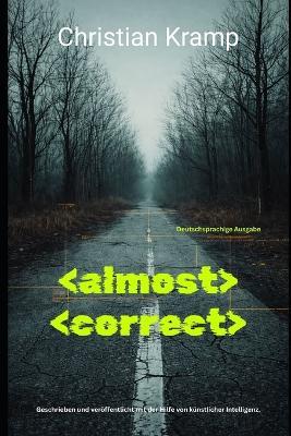 Almost Correct - Christian Kramp - cover