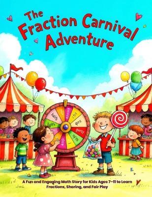 The Fraction Carnival Adventure: A Fun and Engaging Math Story for Kids Ages 7-11 to Learn Fractions, Sharing, and Fair Play - Mohd Ismail - cover