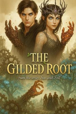 The Gilded Root book 1 in the series Sun and Soil: An Epic Fantasy Romance: A Gripping Dystopian Romantasy of Elemental Magic, Fated Mates, and Forbidden Love - Andrew Nichols - cover