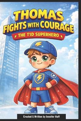 Thomas Fights with Courage: The T1D Superhero - Jennifer Huff - cover
