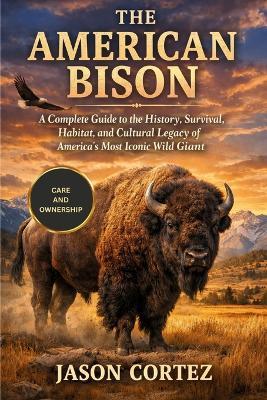 The American Bison: A Complete Guide to the History, Survival, Habitat, and Cultural Legacy of America's Most Iconic Wild Giant - Jason Cortez - cover
