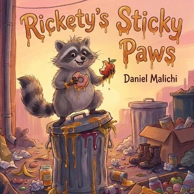 Rickety's Sticky Paws: A Funny Bedtime Story About Hygiene, Washing Hands, and Letting Go for Kids Ages 3-8 - Daniel Malichi - cover