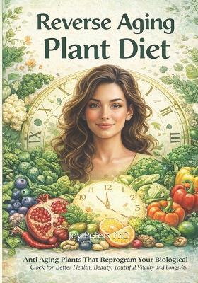 Reverse Aging Plant Diet: Anti Aging Plants That Reprogram Your Biological Clock For Beter Health, Beauty, Youthful Vitality And Longevity - Joy Peters - cover