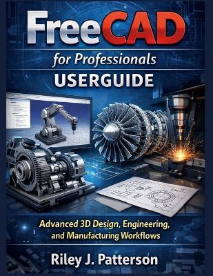 FreeCAD for Professionals USERGUIDE: Advanced 3D Design, Engineering, and Manufacturing Workflows - Riley J Patterson - cover