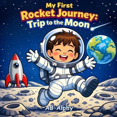 My First Rocket Journey: Trip to the Moon: A Magical Moon Adventure for Little Explorers - Ab Alphy - cover