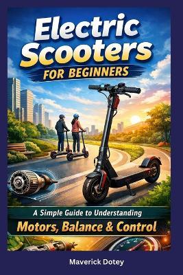 Electric Scooters For Beginners: A Simple Guide to Understanding Motors, Balance & Control - Maverick Dotey - cover