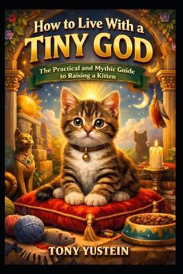 How to Live With a Tiny God: The Practical and Mythic Guide to Raising a Kitten - Tony Yustein - cover