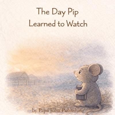 The Day Pip Learned To Watch: A Quiet Story About Noticing - Papa John Publishing - cover