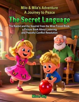 The Secret Language: The Rabbit and the Squirrel from the Wise Forest Book, a Picture Book About Listening and Peaceful Conflict Resolution - Miss Fatty - cover