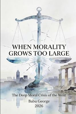 When Morality Grows Too Large: The Deep Moral Crisis of the West - Babu George - cover