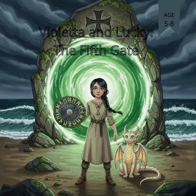 Violetta and Lucky: The Fifth Gate - Vit Vas - cover