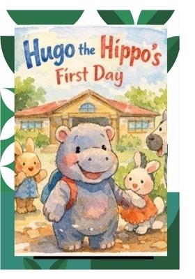 Hugo the Hippo's First Day - Aria Vish - cover