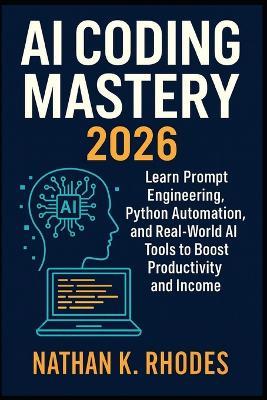 AI Coding Mastery 2026: Learn Prompt Engineering, Python Automation, and Real-World AI Tools to Boost Productivity and Income - Nathan K Rhodes - cover