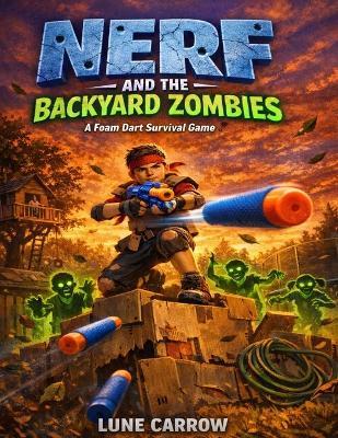 Nerf And The Backyard Zombies: A Foam Dart Survival Game - Lune Carrow - cover