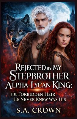 Rejected by My Stepbrother Alpha-Lycan King: The Forbidden Heir He Never Knew Was His - S A Crown - cover