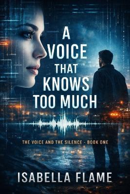 A Voice That Knows Too Much: A Near-Future Techno-Thriller Romance About a Single Father, a Sentient AI, and the Secret That Could Destroy Them - Isabella Flame - cover