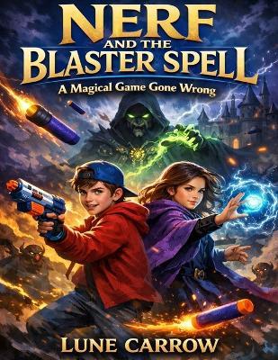 Nerf And The Blaster Spell: A Magical Game Gone Wrong - Lune Carrow - cover