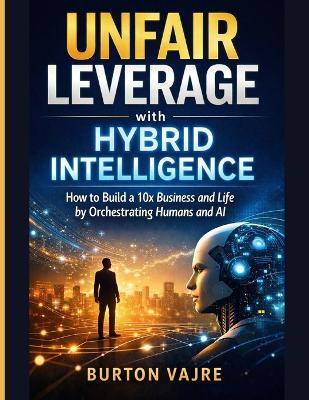Unfair Leverage with Hybrid Intelligence: How to Build a 10x Business and Life by Orchestrating Humans and AI - Burton Vajre - cover