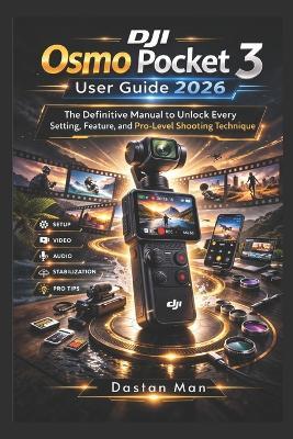DJI Osmo Pocket 3 User Guide 2026: The Definitive Manual to Unlock Every Setting, Feature, and Pro-Level Shooting Technique - Dastan Man - cover
