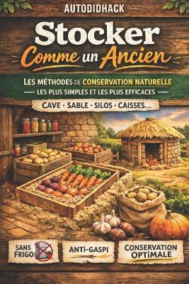 Stocker Comme un Ancien: Les méthodes de conservation naturelle les plus simples et les plus efficaces (cave, sable, silos, caisses...) - Autodidhack Filipandco - cover
