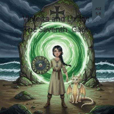 Violetta and Lucky: The Seventh Gate - Vit Vas - cover