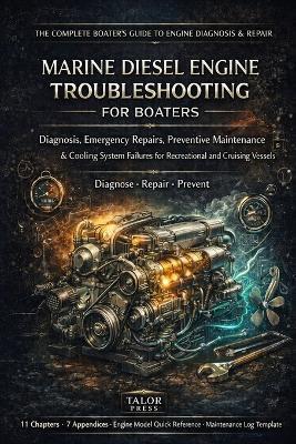 Marine Diesel Engine Troubleshooting for Boaters: Diagnosis, Emergency Repairs, Preventive Maintenance & Cooling System Failures for Recreational and Cruising Vessels - Talor Press - cover