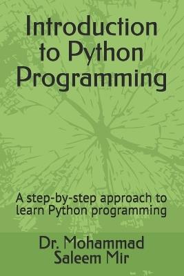Introduction to Python Programming: A step-by-step approach to learn Python programming - Mohammad Saleem Mir - cover