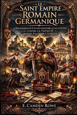 Le Saint Empire Romain Germanique: L'ascension De Charlemagne Et Les Luttes Contre La Papauté Qui Ont Façonné L'europe - E Camden Rowe - cover